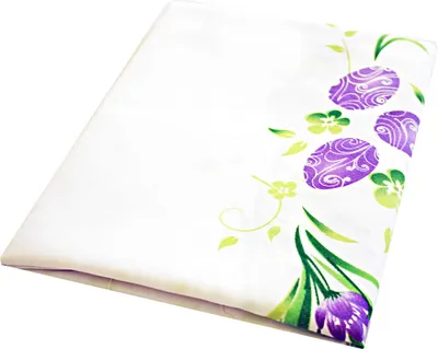 Produktbild von TISCHDECKE OSTERN 110x155cm KROKUS 100% Polyester