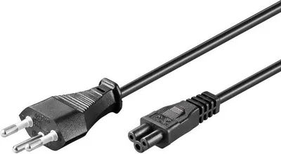 Zdjęcie produktu dla Microconnect PE160818, 1,8 m, Wtyczka zasilająca typu J, C5 panel, 250 V, 2.5 A