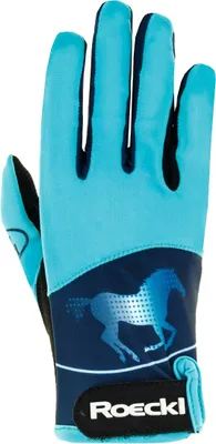 Produktbild von Roeckl Kansas Handschuhe Blau 4 Blau 4