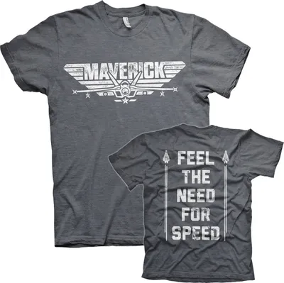 Immagine prodotto di Top Gun Maverick - Maglietta Need For Speed - X-Large - DarkHeather