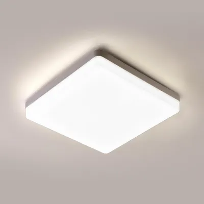 Produktbild von Comely LED Deckenleuchte Flach 48W, IP44 Wasserfest Badlampe Deckenlampe