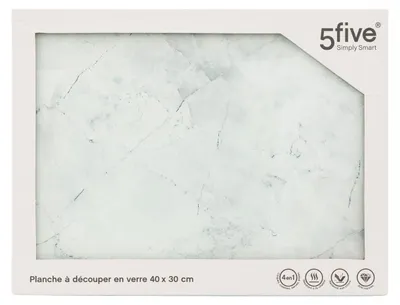 Obrázok produktu pre Sklenená Doska Na Krájanie Biaňāy Marble