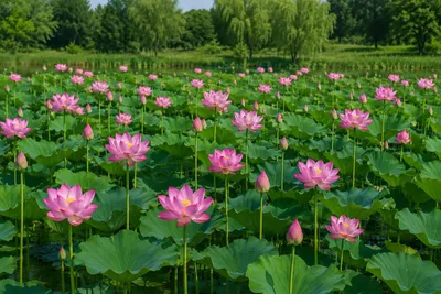 Produktbild von SaatPilot Nelumbo nucifera 250 Samen Indischer Lotus