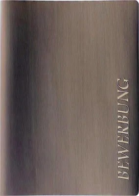 Produktbild von BRUNNEN Bewerbungsmappe 2-teilig chamois LINES 102012811