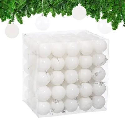 Produktbild von Christbaumkugeln-Set, 100 glänzende Ornamente