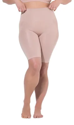 Produktbild von Ulla Popken Damen große Größen Übergrößen Plus Size Shaping-Hose, nahtlos, Kniel