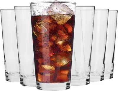 Immagine prodotto di Bicchieri in cristallo - Set da 6 pezzi - 380 ml