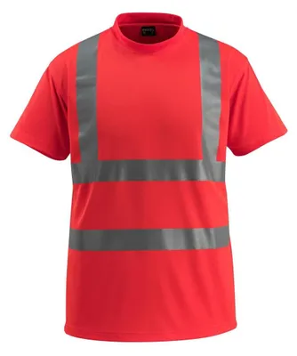 Produktbild von MASCOT 50592-976-222-3XL, T-Shirt, Uni, Rot, 3XL, 124 cm, Polyester