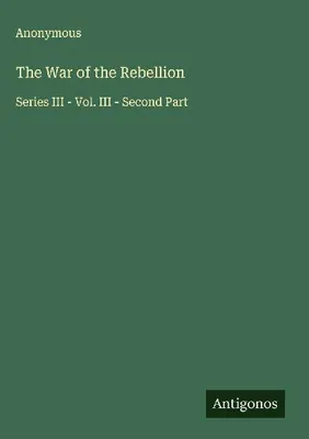 Produktbild von The War of the Rebellion