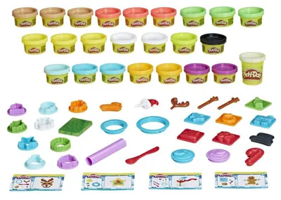 Immagine prodotto di Calendario dell'Avvento Play Doh con 24 sorprese per gli artisti del modellismo