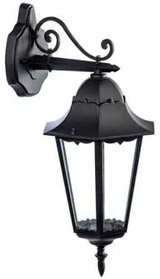 Productafbeelding van Wandlamp 'Ermes Down', kleur zwart