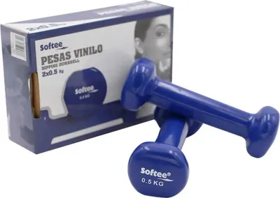 Productafbeelding van Vinyl Halters Set Softee Azul 05 Kg
