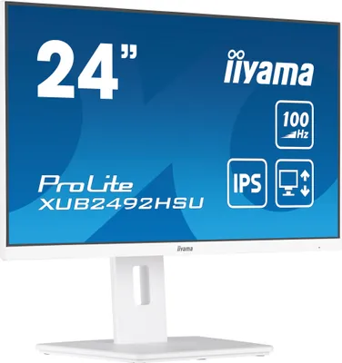Produktbild von Iiyama - Xub2492Hsu-W6 23,8" Ips Fhd 100Hz 0.4Ms