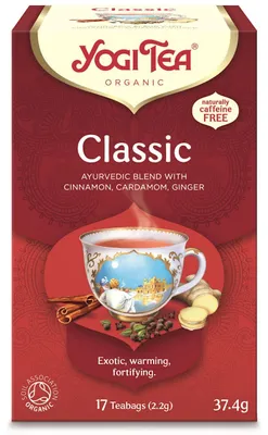 Obrázok produktu pre KLASICKÝ ČAJ (KLASICKÝ)(17 x 2,2 g) 37,4 g - YOGI TEA