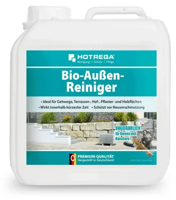 Produktbild von HOTREGA -Außen-Reiniger Konzentrat 2 Liter, Terrassenreiniger, Steinreiniger, Plattenreiniger