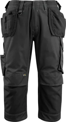 Produktbild von MASCOT 14449-442-09-C49, Hosen, Unisex, Schwarz, C49, 850 mm, Baumwolle, Polyester