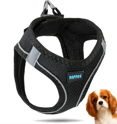 Obrázek produktu pro Popruhy pro psy air comfort S černé PRODYŠNÉ REFLEXNÍ