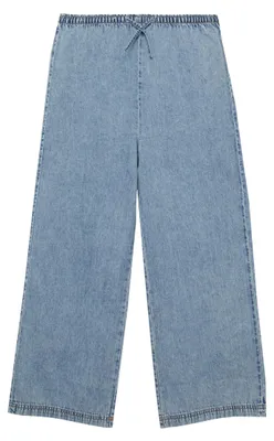 Produktbild von s.Oliver Junior Mädchen Jeans – Wide Leg, High Rise, Elastikbund