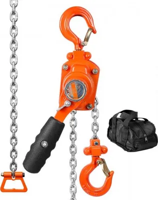 Produktbild von Mini-Hebelangel – 0,25T – Kettenzug PRO – 2,8 m Hubhöhe – 360° drehbarer Haken