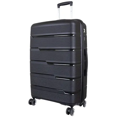 Produktbild von Großer Reisekoffer Aruba 98 L Hartschale Trolley Polypropylen schwarz