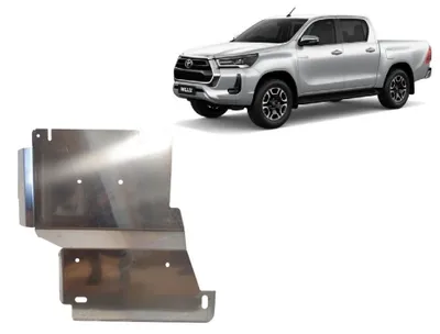 Obrázek produktu pro Hliníková ochrana diferenciálu pro Toyota Hilux Invincible