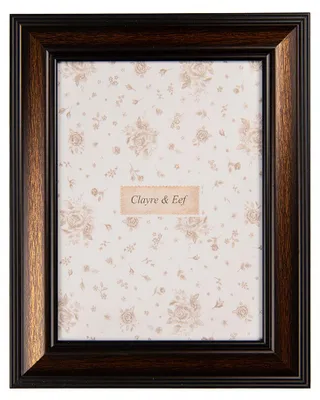 Obrázek produktu pro Clayre & Eef Rámeček na obrázek 10x15 cm Hnědý černý plast