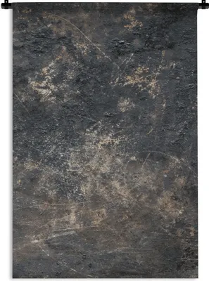 Produktbild von MuchoWow® Wandteppich Wandbehang Metall - Rost - Retro 60x90 cm Tapisserie Dekoration Wandtuch - Foto-Teppich - Abwaschbar