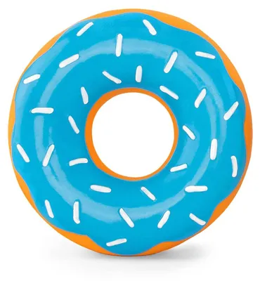 Obrázek produktu pro ZippyPaws Latexový donut, borůvka, pískací hračka pro psy