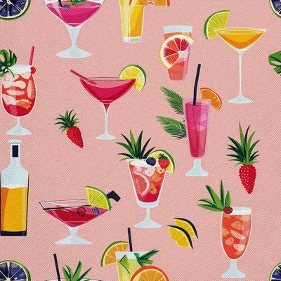 Produktbild von OUTDOOR DEKOSTOFFE OXFORD - Motiv Cocktail | DX8573