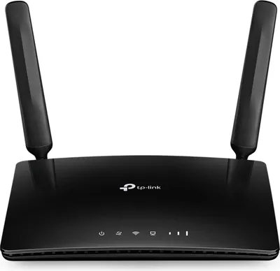 Obrázek produktu pro TP-LINK TL-MR150 - Wi-Fi 4 (802.11n) - Einzelband (2,4GHz) - Eingebauter Ethernet-Anschluss - 3G - Schwarz - Tabletop-Router