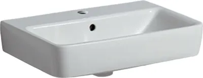 A white ceramic sink on a white background.