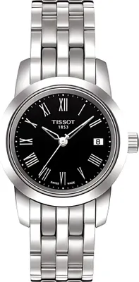 Immagine prodotto di Orologio da donna Tissot Classic Dream, argento e nero, acciaio inossidabile