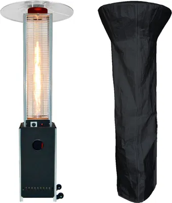 Produktbild von Heizpilz Bellamente CRISTAL inkl. Abdeckhaube, Farbe:schwarz