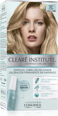 Produktbild von Clearé Institute Coloración 9,0 Rubio Muy Claro Cabellos Delicados