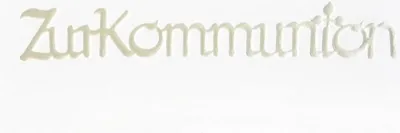 Produktbild von SeKleBo® "Zur Kommunion" in creme - 25 mm - 9,3m - 97027 10-M 050