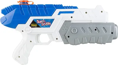 Produktbild von Idena 40427 - Idena Wasserblaster "Super-Splash", Wasserpistole für Kinder, mit Pumpfunktion, ca. 32 cm groß, weiß, ideal für den Urlaub, am Strand oder Pool