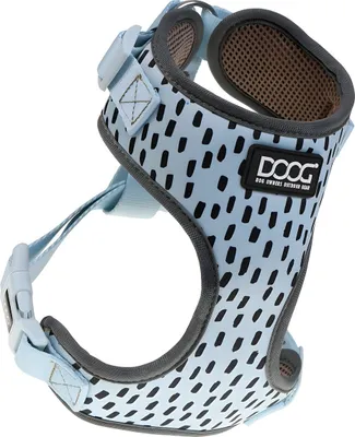 Produktbild von DOOG Neopren Geschirr Dash blau/grau, Größe: XL