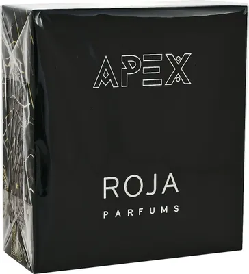 A black box with white text and a clear plastic wrap.
