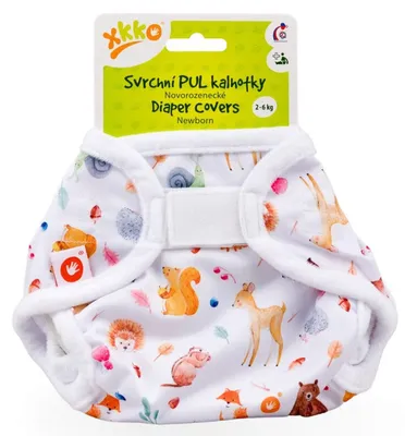 Obrázok produktu pre XKKO Vrchné plienkové nohavičky Newborn - Wild Forest