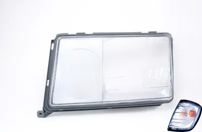 Produktbild von Scheinwerferglas passend für Mercedes W124 09/89-06/93 Links Fahrerseite Blinker 1248202166 8200866 0008200866 A0008200866 A1248202166 12482609 Johns