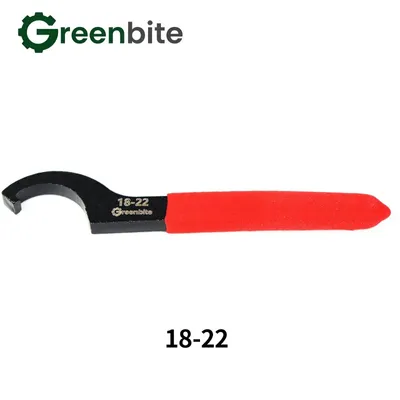 Produktbild von Greenbite Hakenschlüssel Haken-Schlüsselsatz 18-22mm Kontermutter Schlüssel