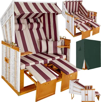 Produktbild von Strandkorb Sylt 115 x 158 x 78 cm