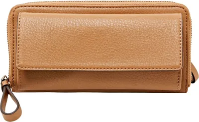 Produktbild von ESPRIT Geldbörse Victoria Zip Clutch Camel hellbraun