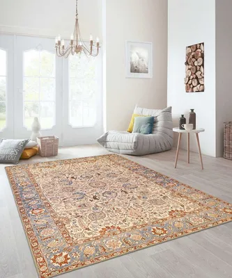 Obrázok produktu pre Tappeto ORIENTAL KASHAN 190X290 cm CREAM | GalleriaFarah1970