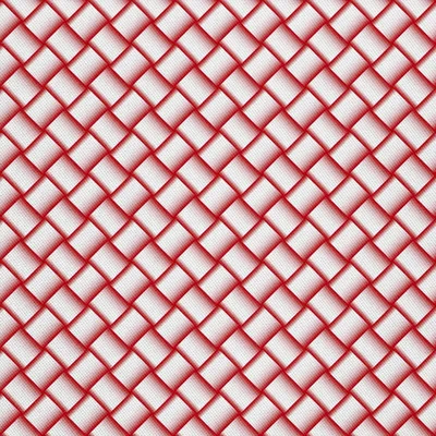 Immagine prodotto di OUTDOOR DECOSTOFFE OXFORD - Motivo di vimini rosso