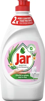 Obrázek produktu pro Prostředek na nádobí Jar - Sensitive Aloe, 450 ml