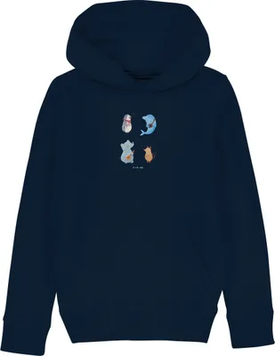 Produktbild von Mr. & Mrs. Panda Kinderpullover Big Band 12-14 Jahre (152/164) - French Navy - Geschenk, Musik, Pinguin, Lustige Sprüche, Pulli, Hund, Gitarre, Hoodie, Delfin, Sweatshirt