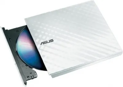 Produktbild von Asus SDRW-08D2S-U LITE Extern DVD-Brenner - 1 x packung - DVD-RAM/±R/±RW Unterstützung - 24x CD Read/24x CD Write/16x CD Rewrite - 8x DVD Read/8x DVD Write/8x DVD Rewrite - Double Layer Media Supported - USB 2.0