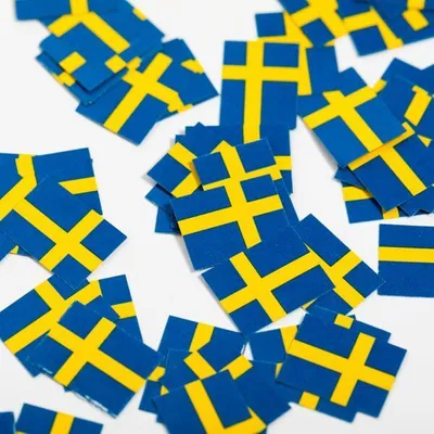 Produktbild von Tisch Konfetti Schweden 150 Stück