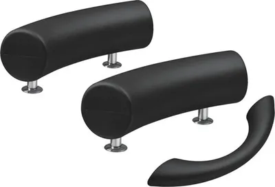 Produktbild von 1 Griff + 2 Nackenstützen schwarz